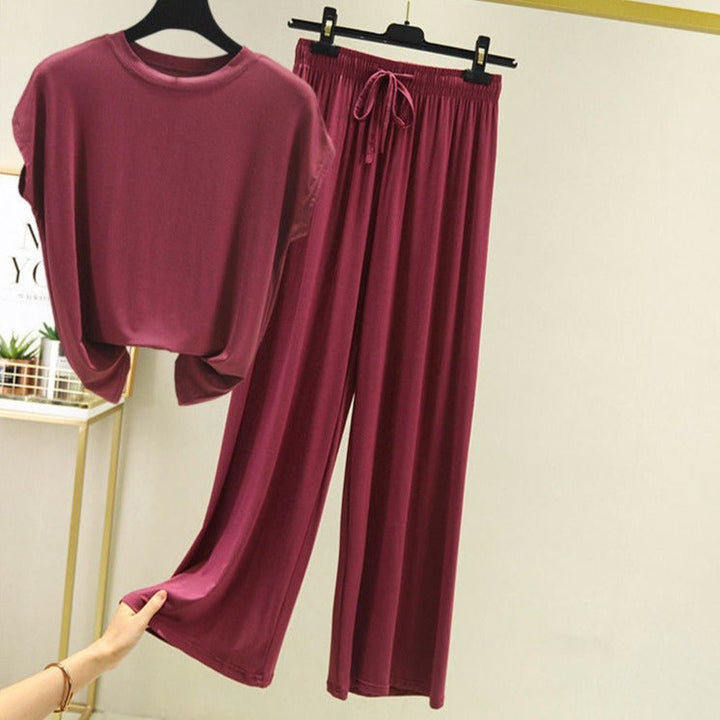 Completo di abbigliamento da casa in cotone