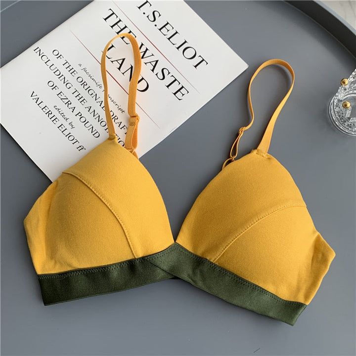 Reggiseno in cotone push-up