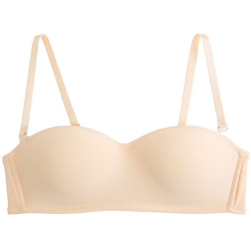 Reggiseno liscio senza spalline