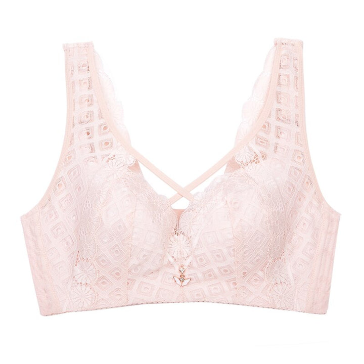 Reggiseno taglie forti con straps decolté