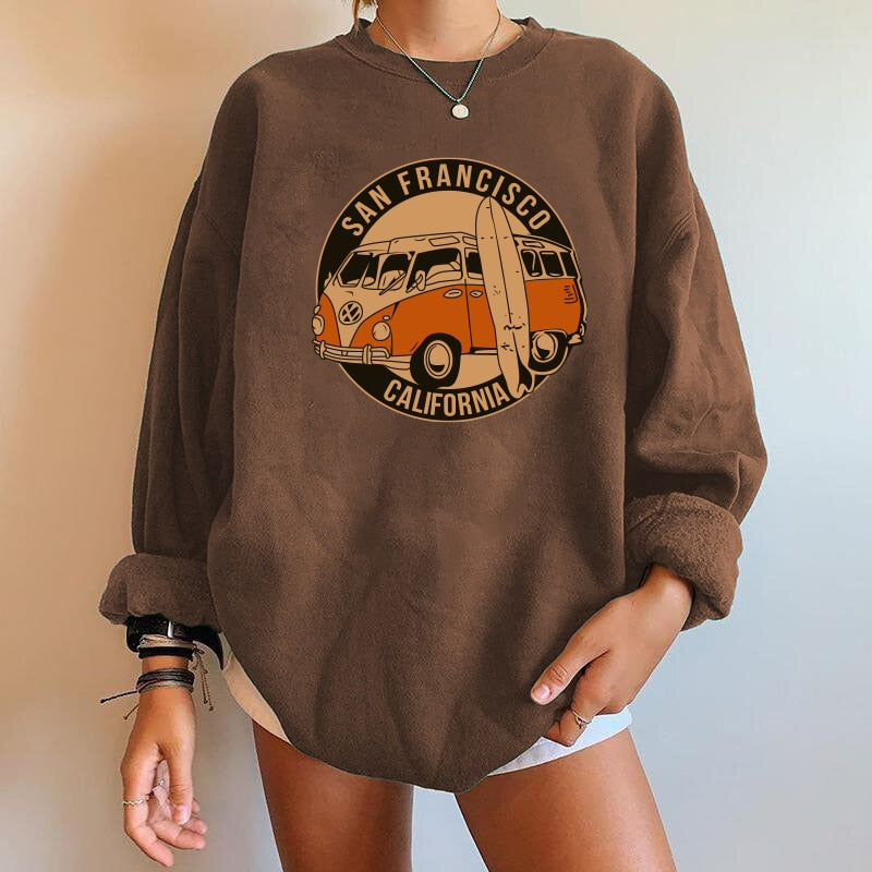 Felpa stile oversize