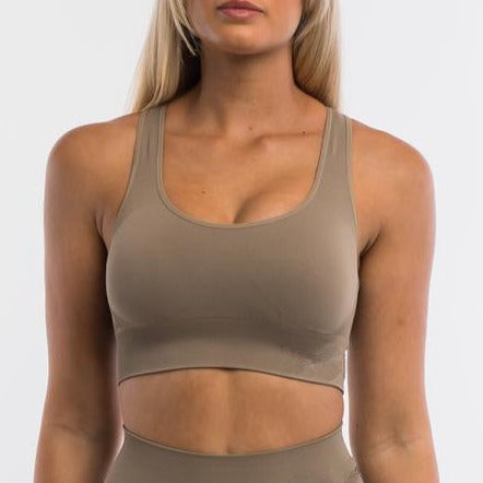 Reggiseno sportivo con schiena scoperta