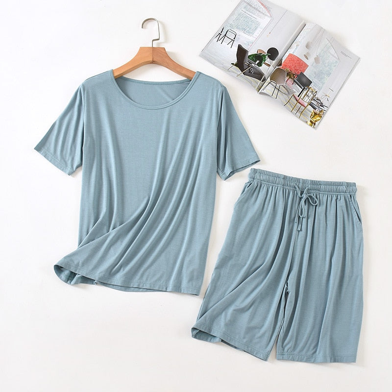 Completo abbigliamento casa in cotone