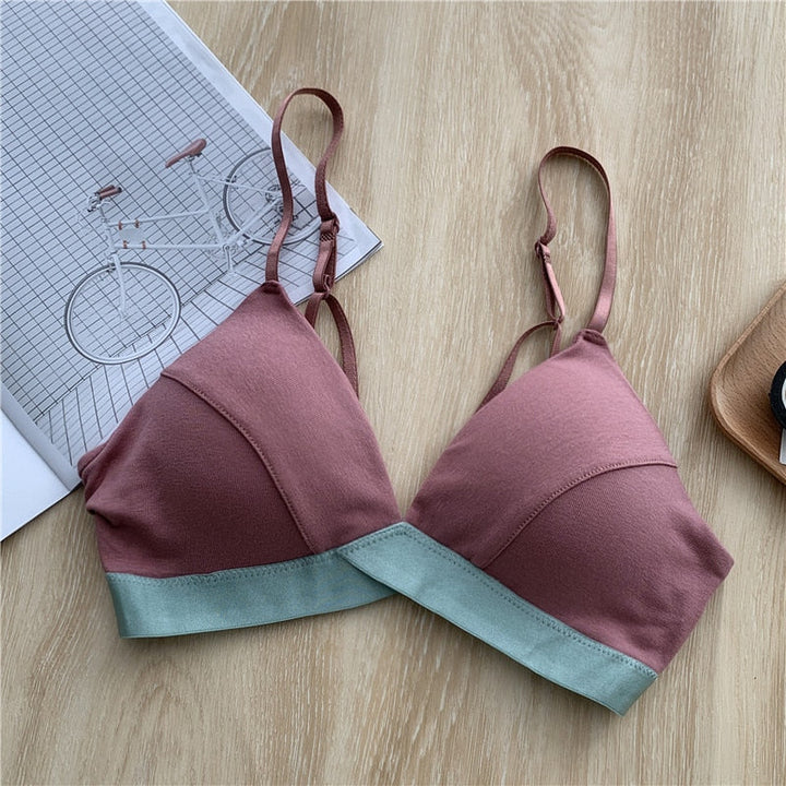 Reggiseno in cotone push-up