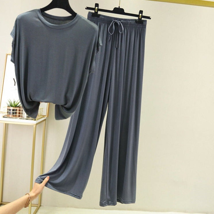 Completo di abbigliamento da casa in cotone