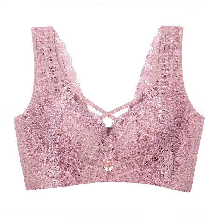 Reggiseno taglie forti con straps decolté