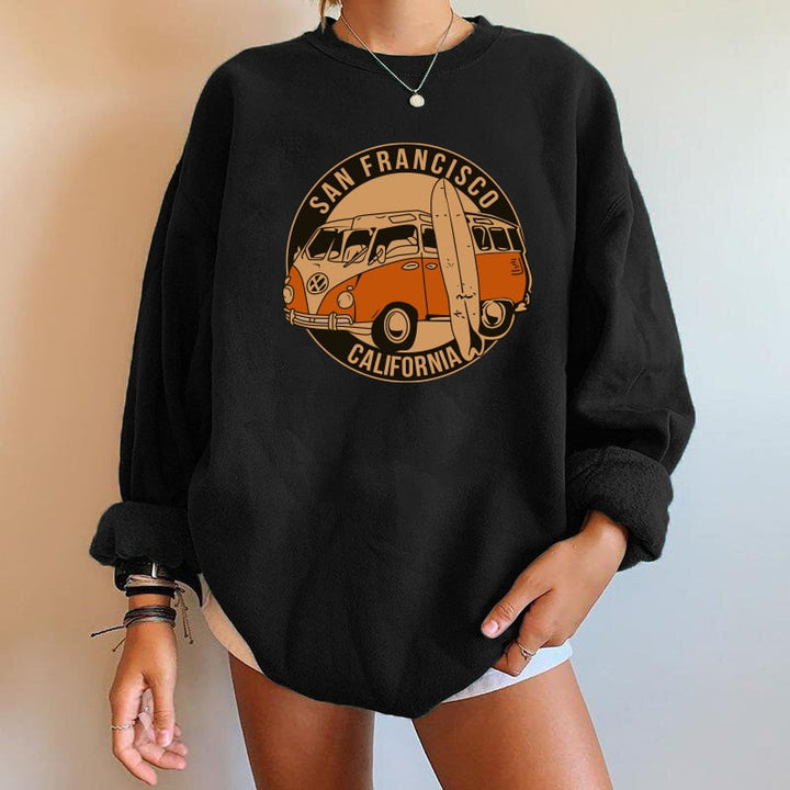 Felpa stile oversize