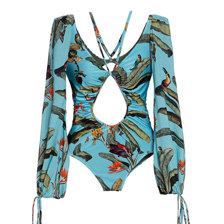 Costume da bagno con manica lunga