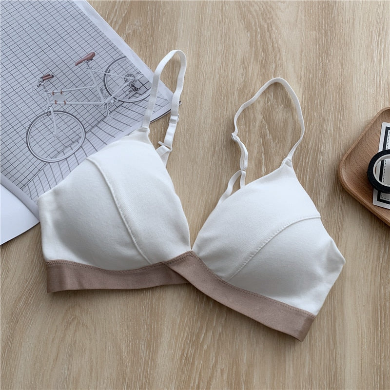 Reggiseno in cotone push-up