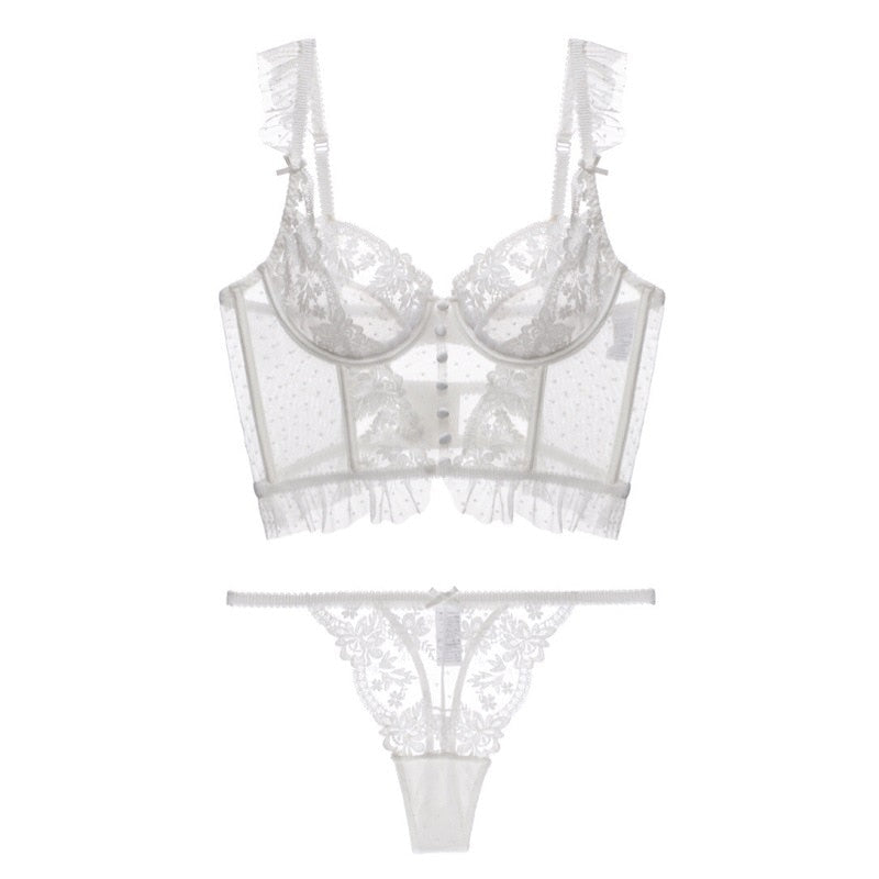 Completo intimo con semi-corsetto