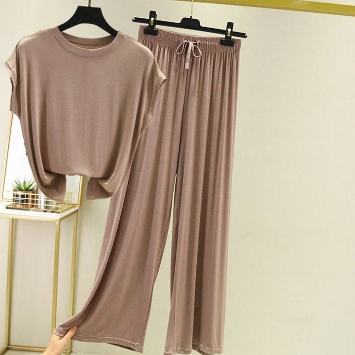 Completo di abbigliamento da casa in cotone
