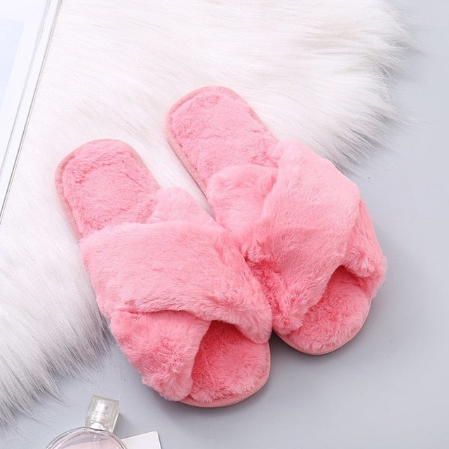 Pantofole con peluria