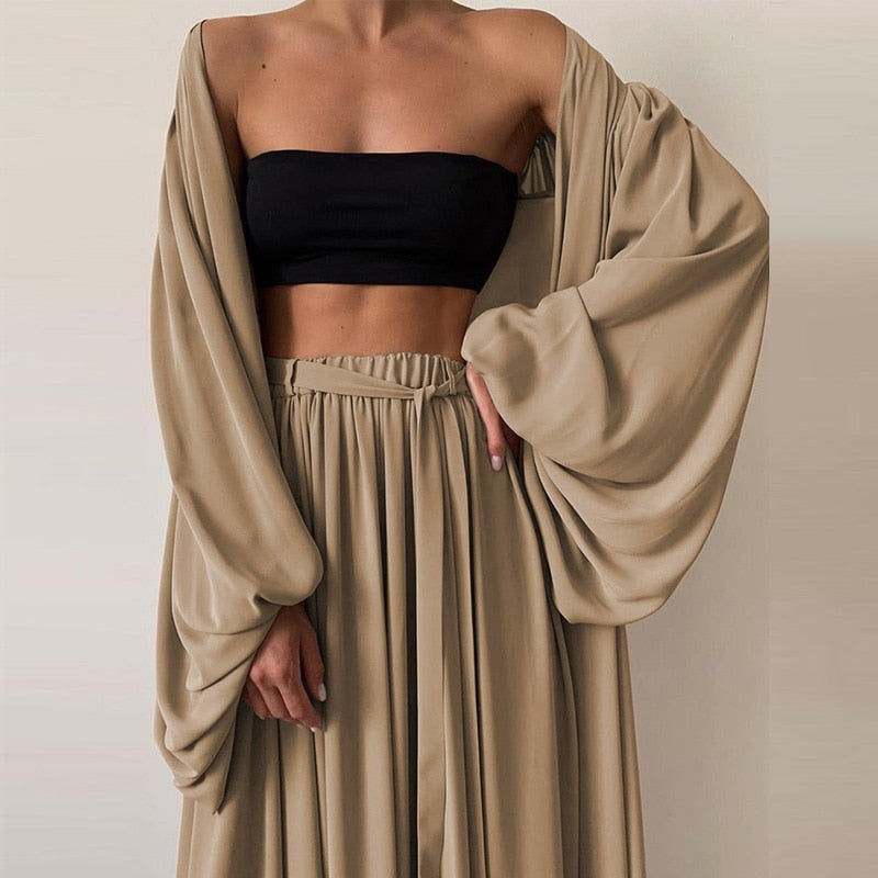 Completo abbigliamento casa 3 pezzi