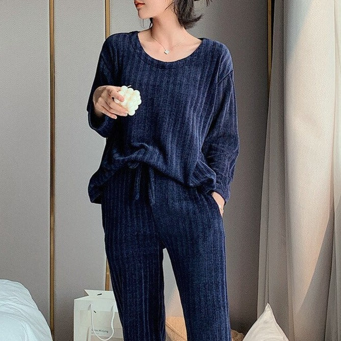 Completo in denim
