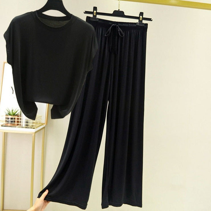 Completo di abbigliamento da casa in cotone