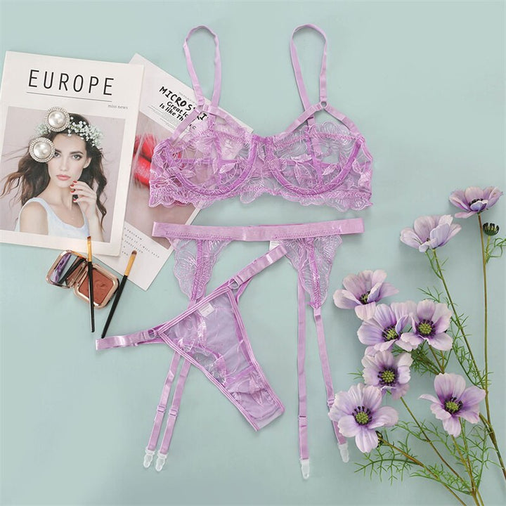 Completo intimo in pizzo