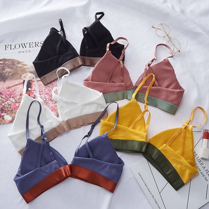 Reggiseno in cotone push-up