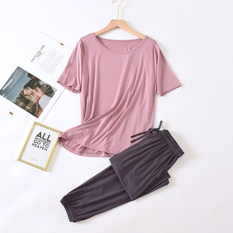 Completo homewear in cotone