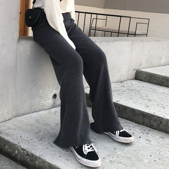 Pantaloni in jersey ampi