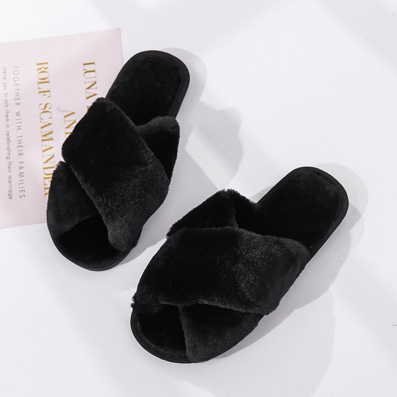 Pantofole con peluria