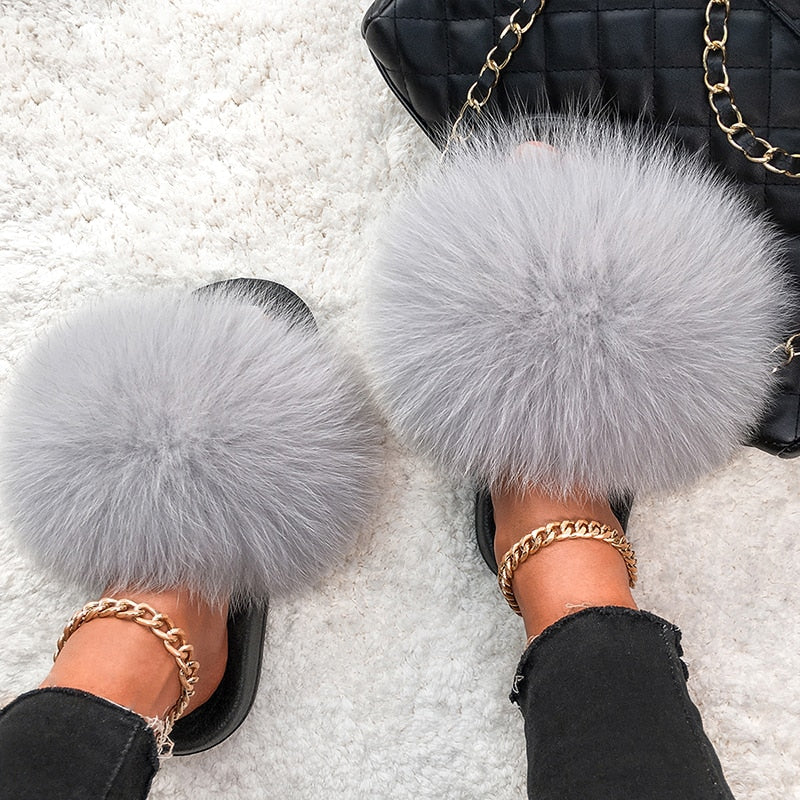 Pantofole da donna in morbida peluche