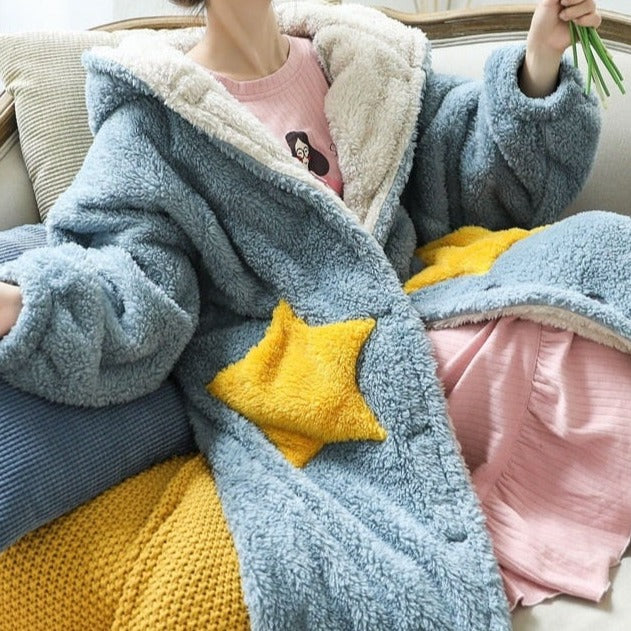 Vestaglia in peluche