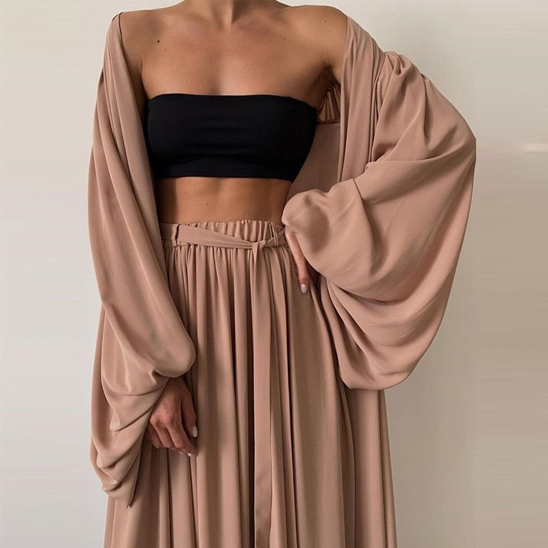 Completo abbigliamento casa 3 pezzi