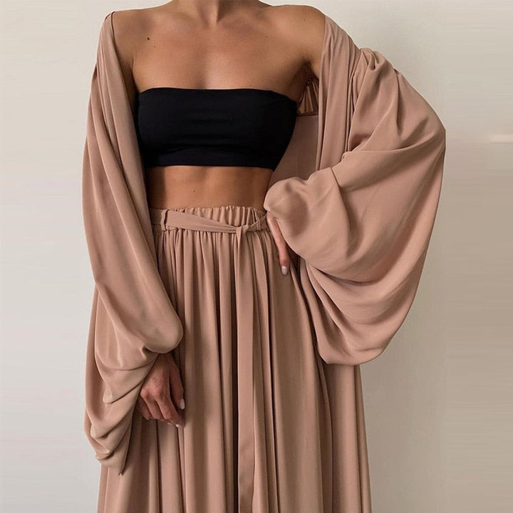 Completo abbigliamento casa 3 pezzi