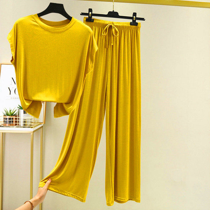 Completo di abbigliamento da casa in cotone