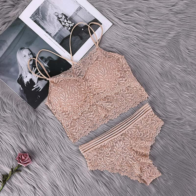 Set in pizzo con top