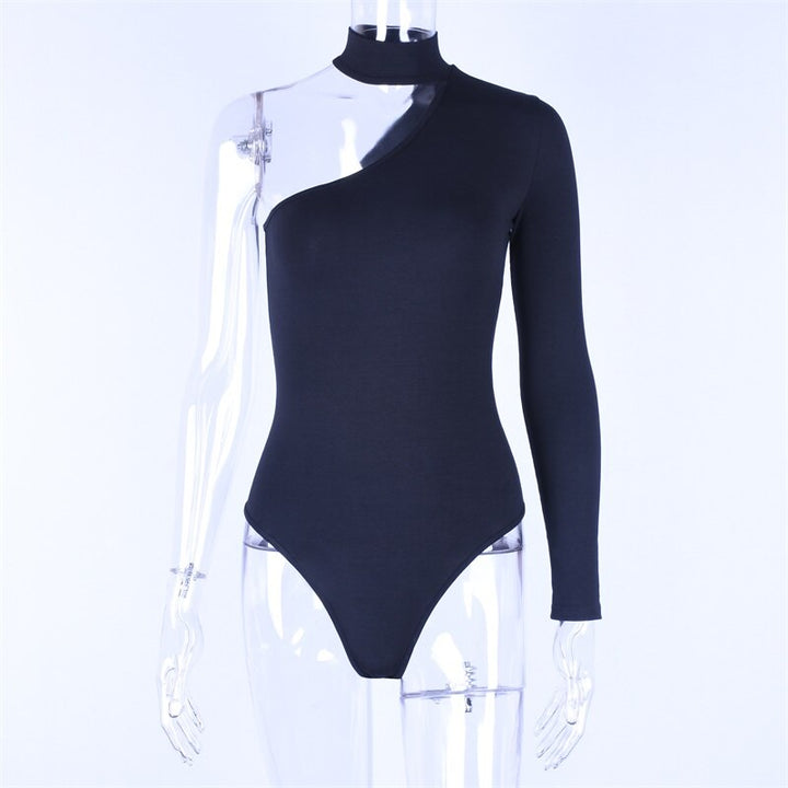 Body con manica e collarino