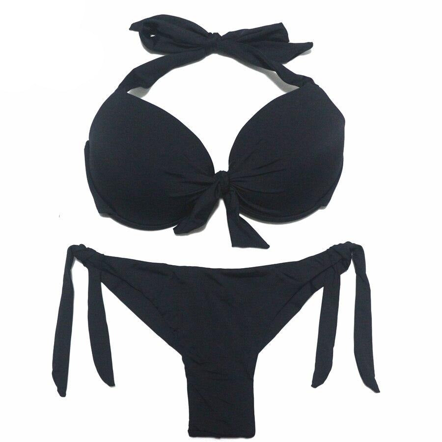 Costume da bagno 2 pezzi con laccetti