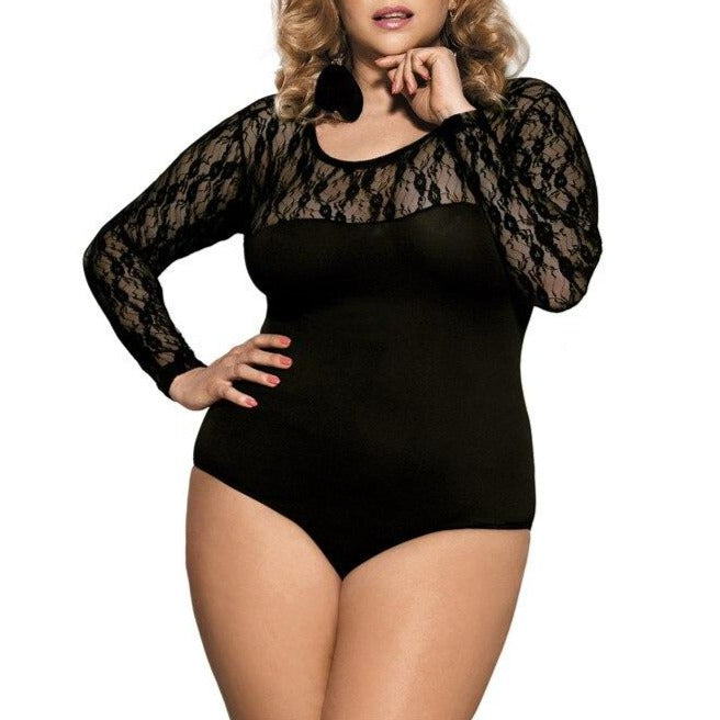 Body elegante in pizzo
