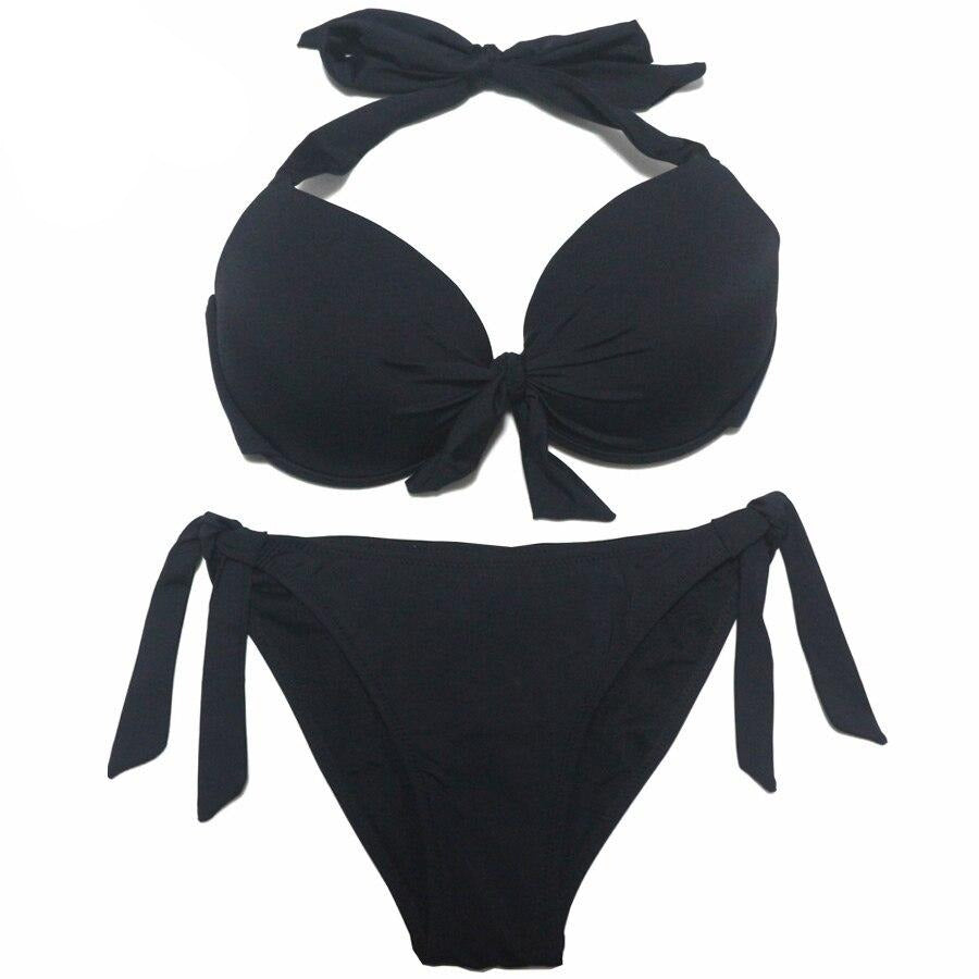 Costume da bagno 2 pezzi con laccetti