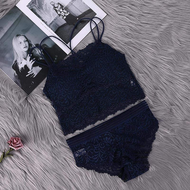 Set in pizzo con top