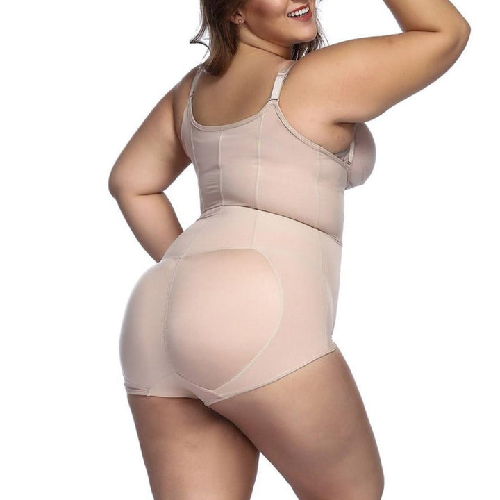 Biancheria modellante con zip taglie forti