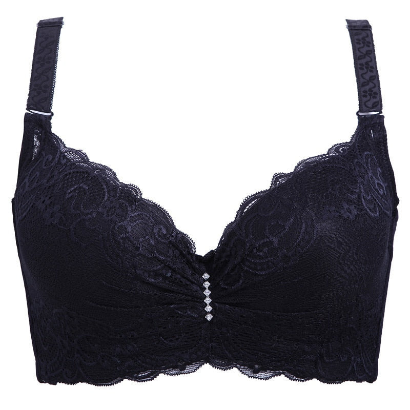 Reggiseno push-up con strass