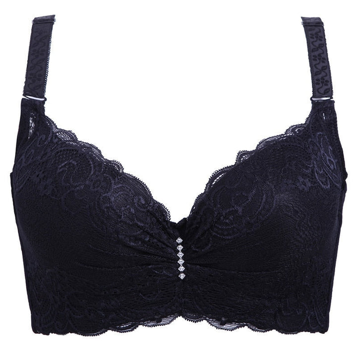 Reggiseno push-up con strass