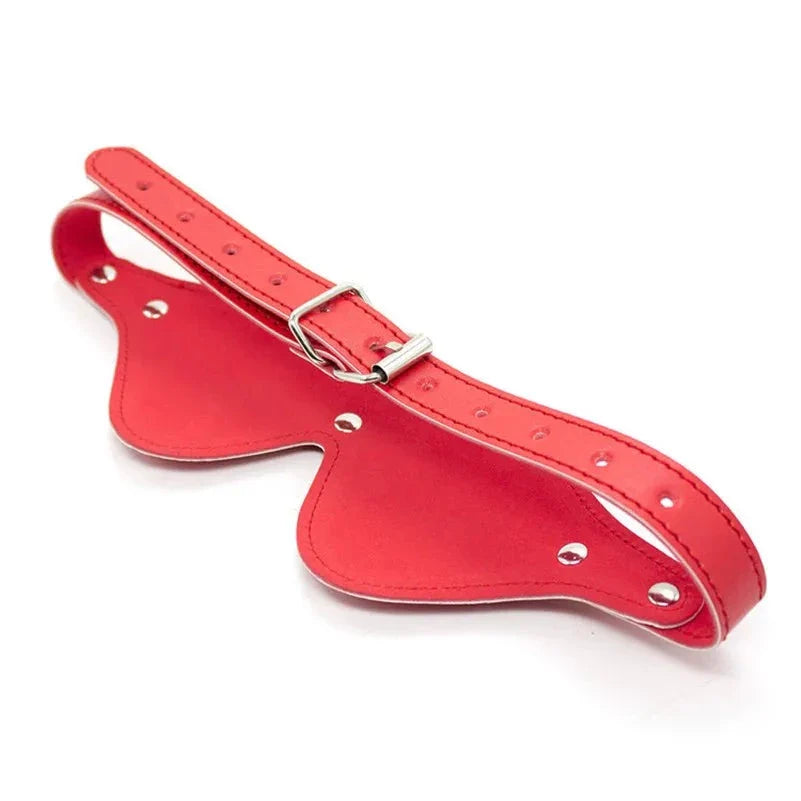 Maschera in similpelle
