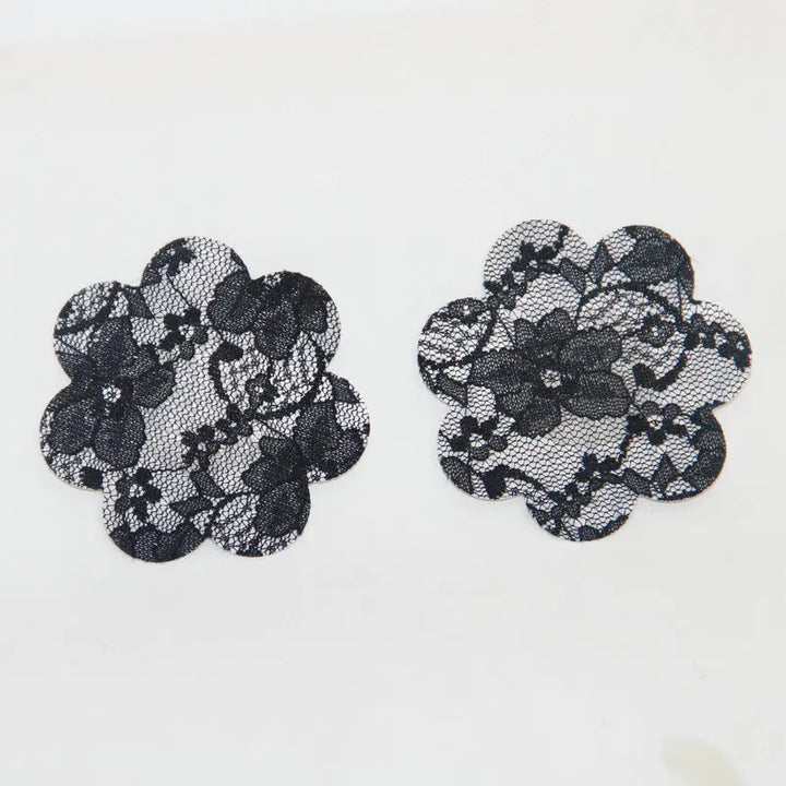 Copri-capezzoli con effetto pizzo