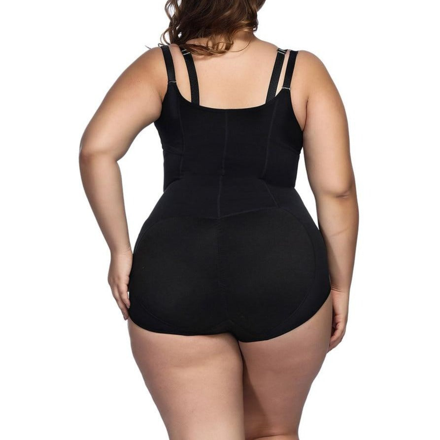 Biancheria modellante con zip taglie forti