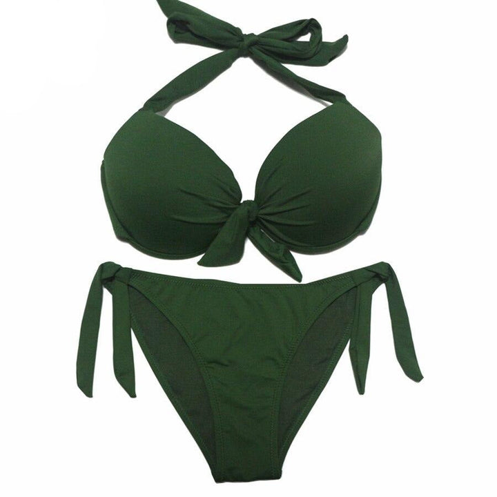 Costume da bagno 2 pezzi con laccetti