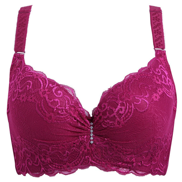 Reggiseno push-up con strass