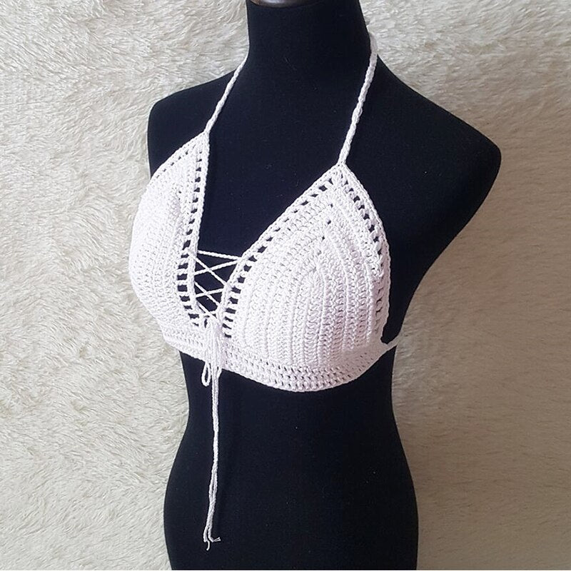 Costume da bagno ricamato