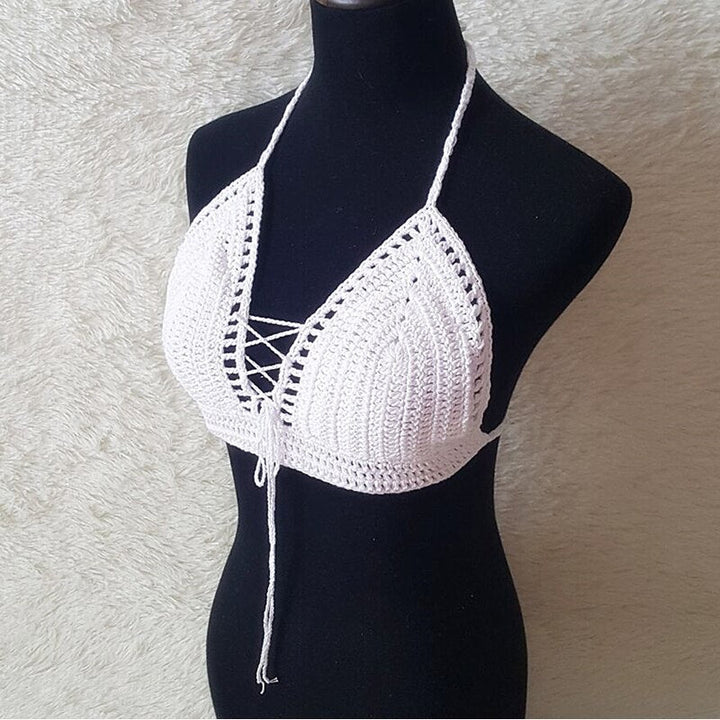Costume da bagno ricamato