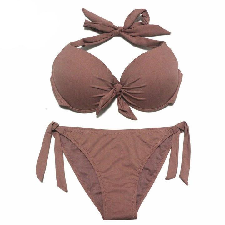Costume da bagno 2 pezzi con laccetti