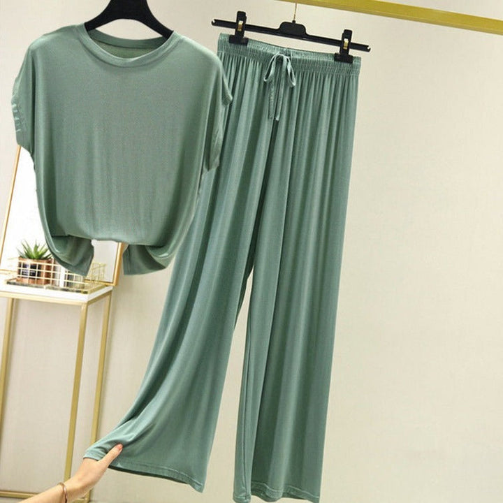 Completo di abbigliamento da casa in cotone