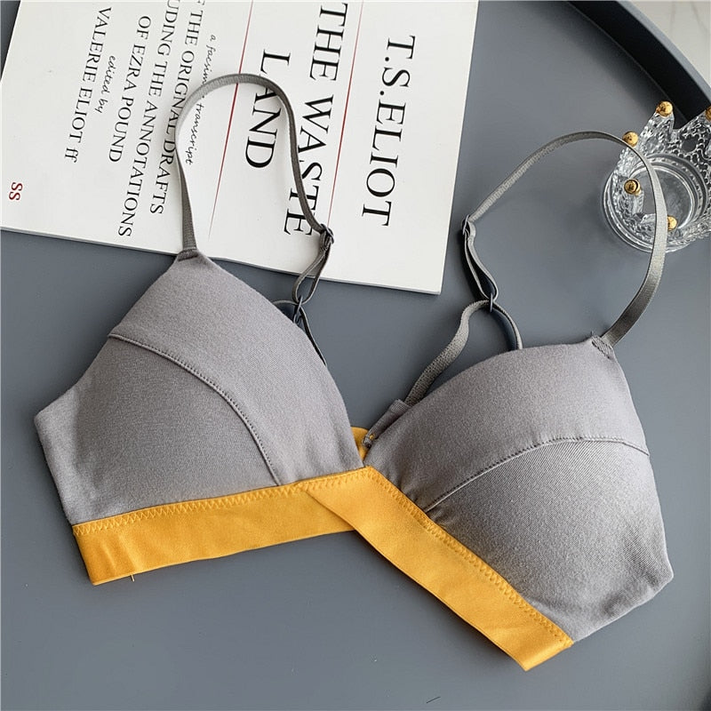 Reggiseno in cotone push-up