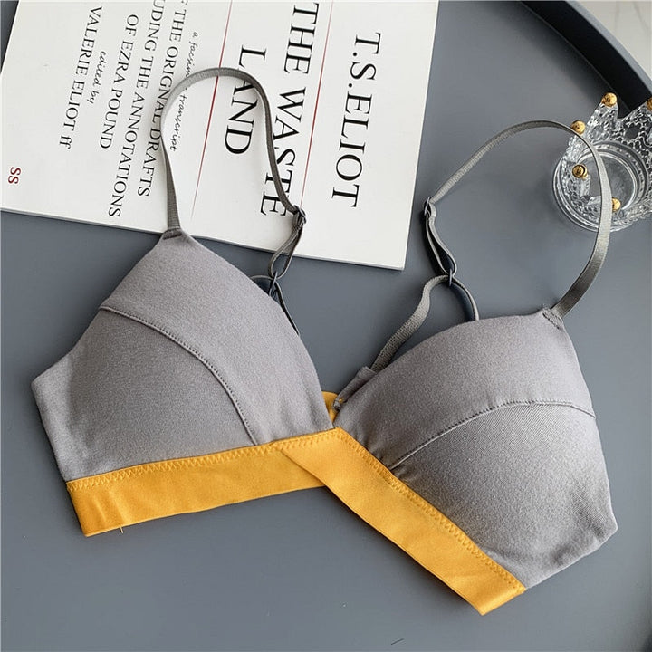 Reggiseno in cotone push-up