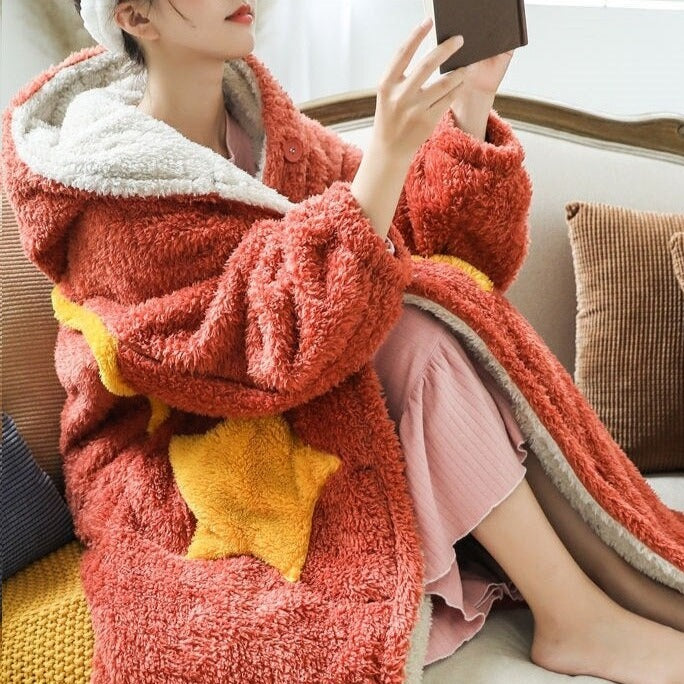 Vestaglia in peluche
